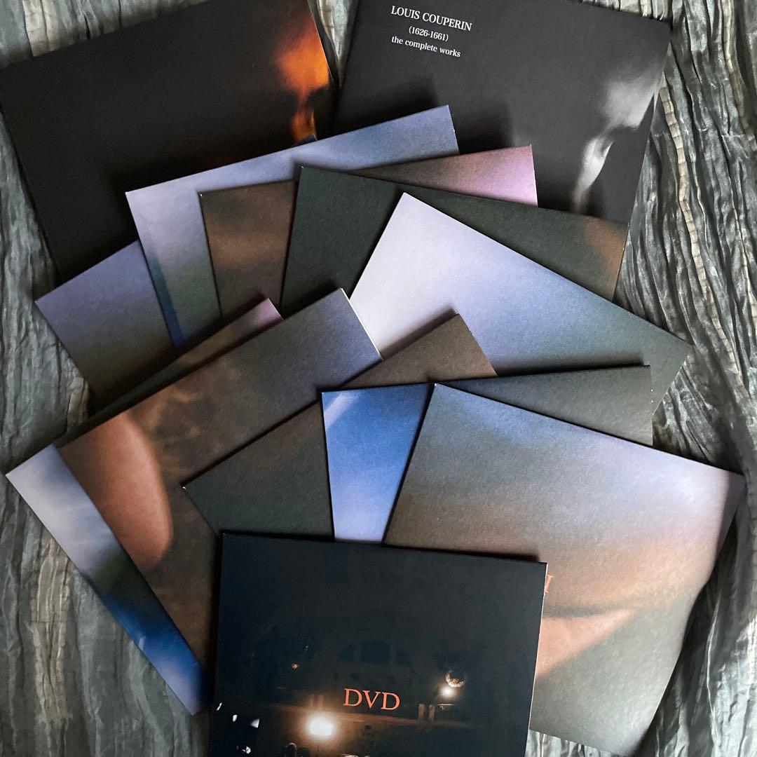輸入盤日本語解説付き　J.ロンドー　ルイ・クープラン作品全集10CD+1DVD