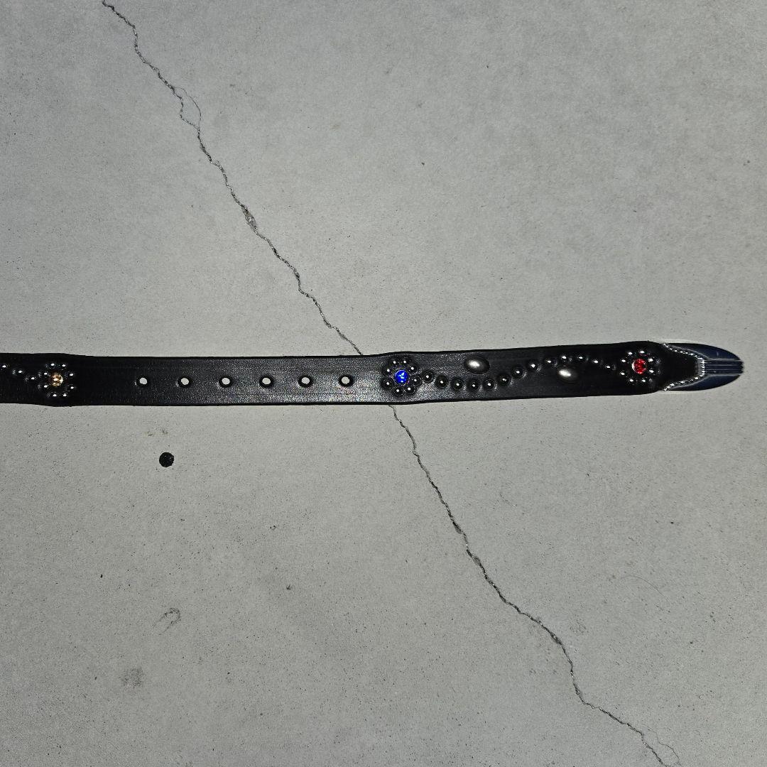 tomoyoppy　レザー　ベルト　ハンドメイド