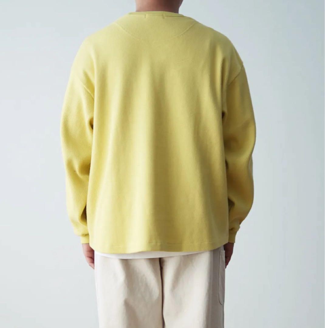 (美品)POLYPLOID ポリプロイド イエロー ロングスリーブ
