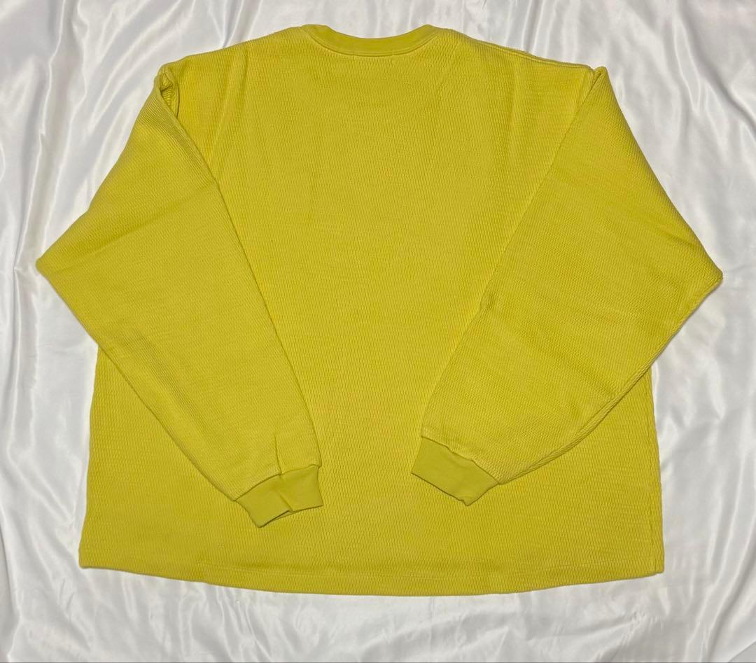 (美品)POLYPLOID ポリプロイド イエロー ロングスリーブ