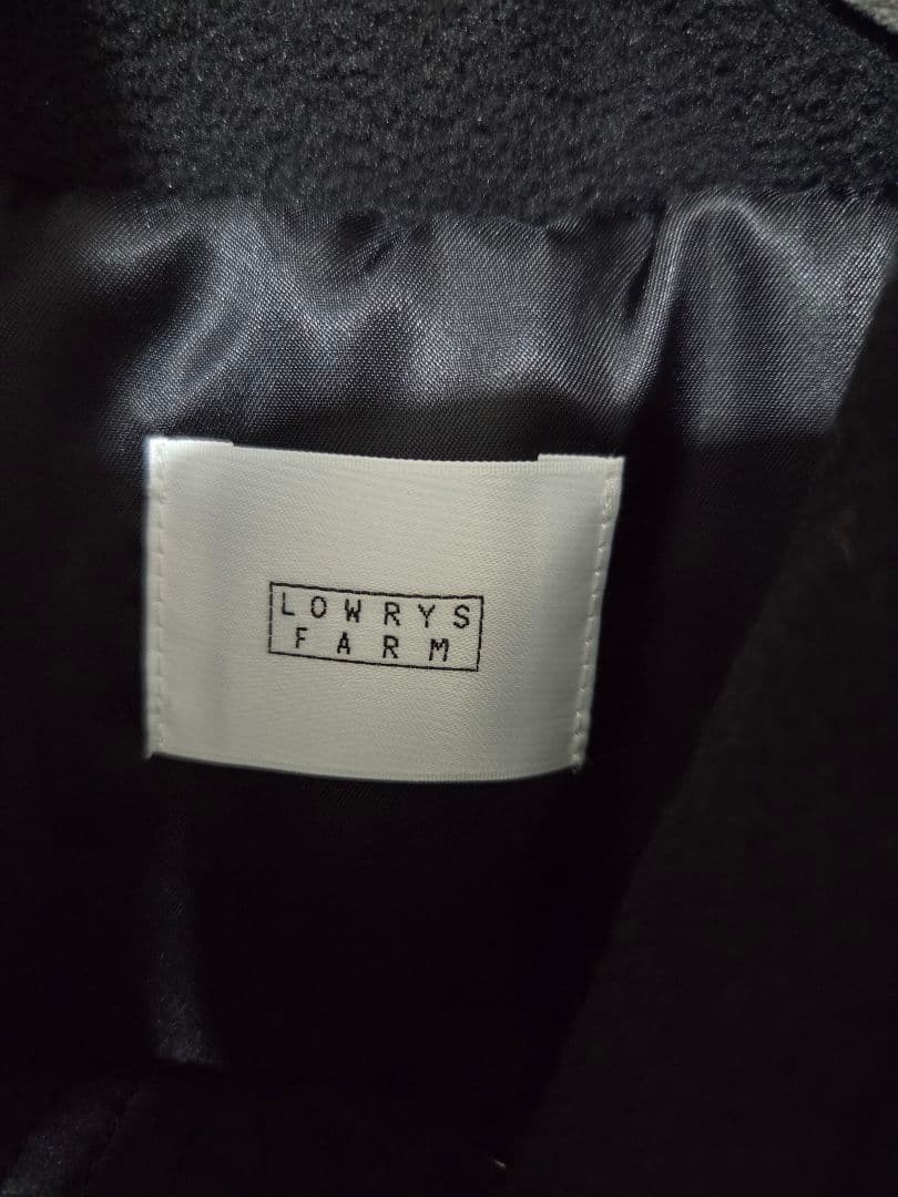 ✨新品未使用✨　ローリーズファーム　ショートモンスターコート　ブラック