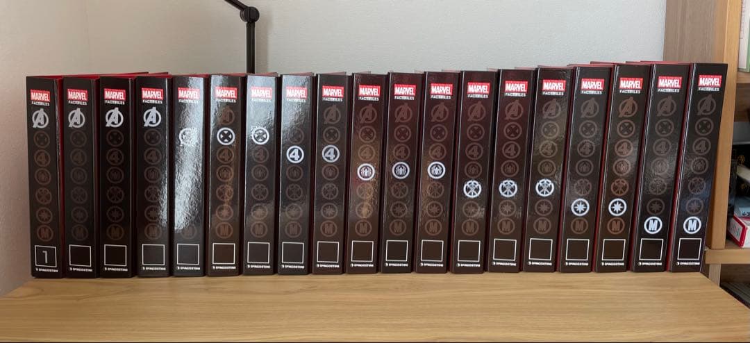 マーベル ファクトファイル ファイリング済み全19巻