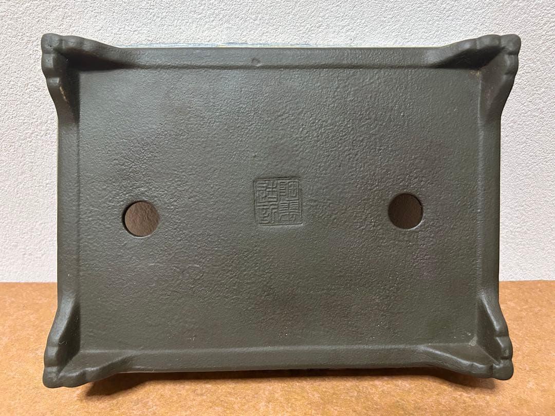 陶翠　絵鉢　盆栽鉢　小品盆栽　山野草