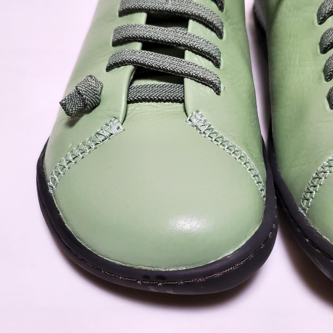 【未使用級】カンペール　ペウカミ　グリーン　38　24cm