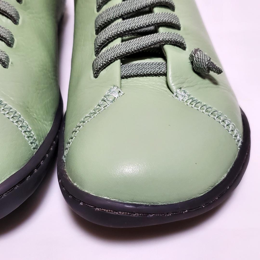 【未使用級】カンペール　ペウカミ　グリーン　38　24cm