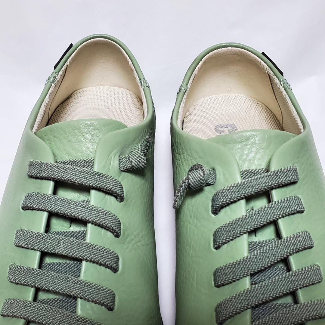 【未使用級】カンペール　ペウカミ　グリーン　38　24cm