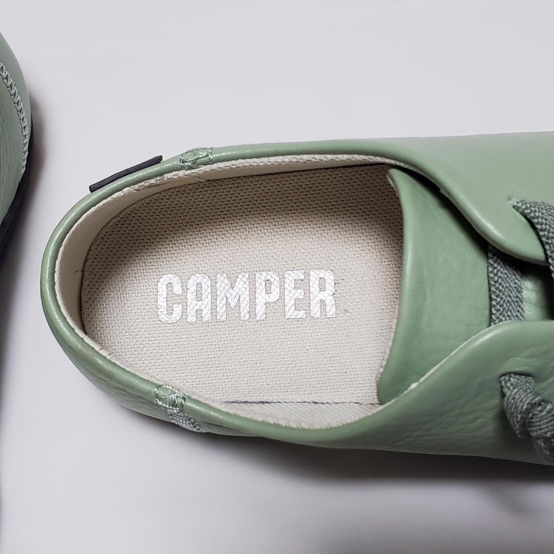 【未使用級】カンペール　ペウカミ　グリーン　38　24cm