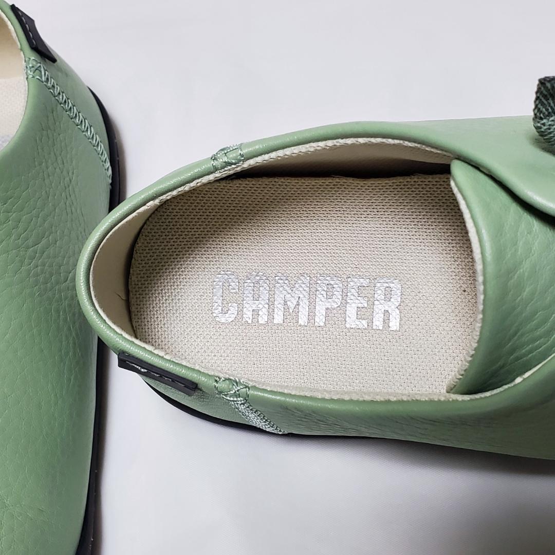 【未使用級】カンペール　ペウカミ　グリーン　38　24cm