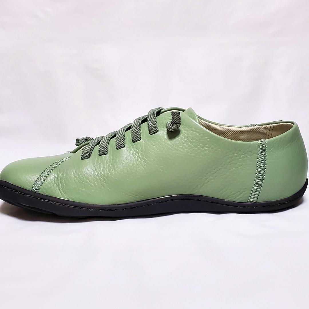 【未使用級】カンペール　ペウカミ　グリーン　38　24cm