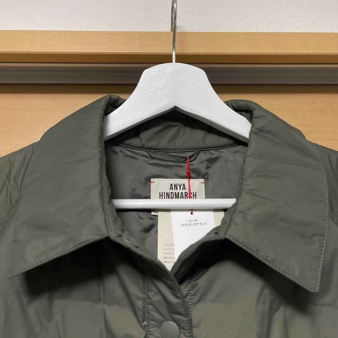 ユニクロUNIQLOアニヤハインドマーチパフテックシャツジャケット