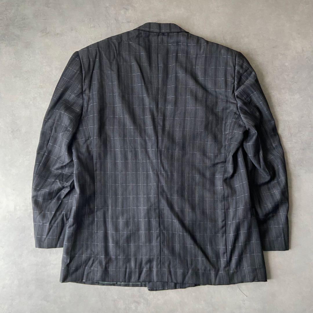 【希少】GIANNI VERSACE ダブルセットアップスーツ チェックAW98