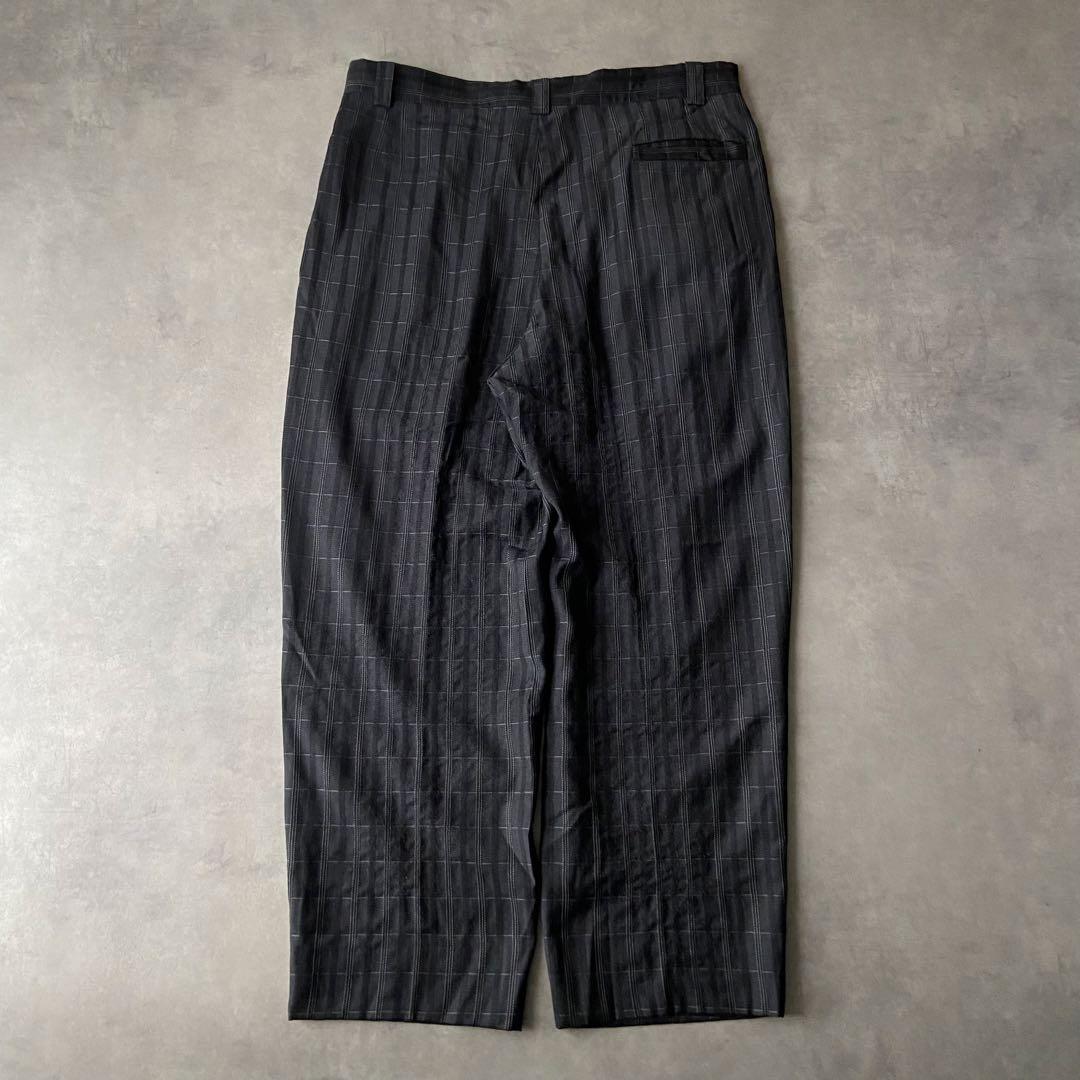 【希少】GIANNI VERSACE ダブルセットアップスーツ チェックAW98