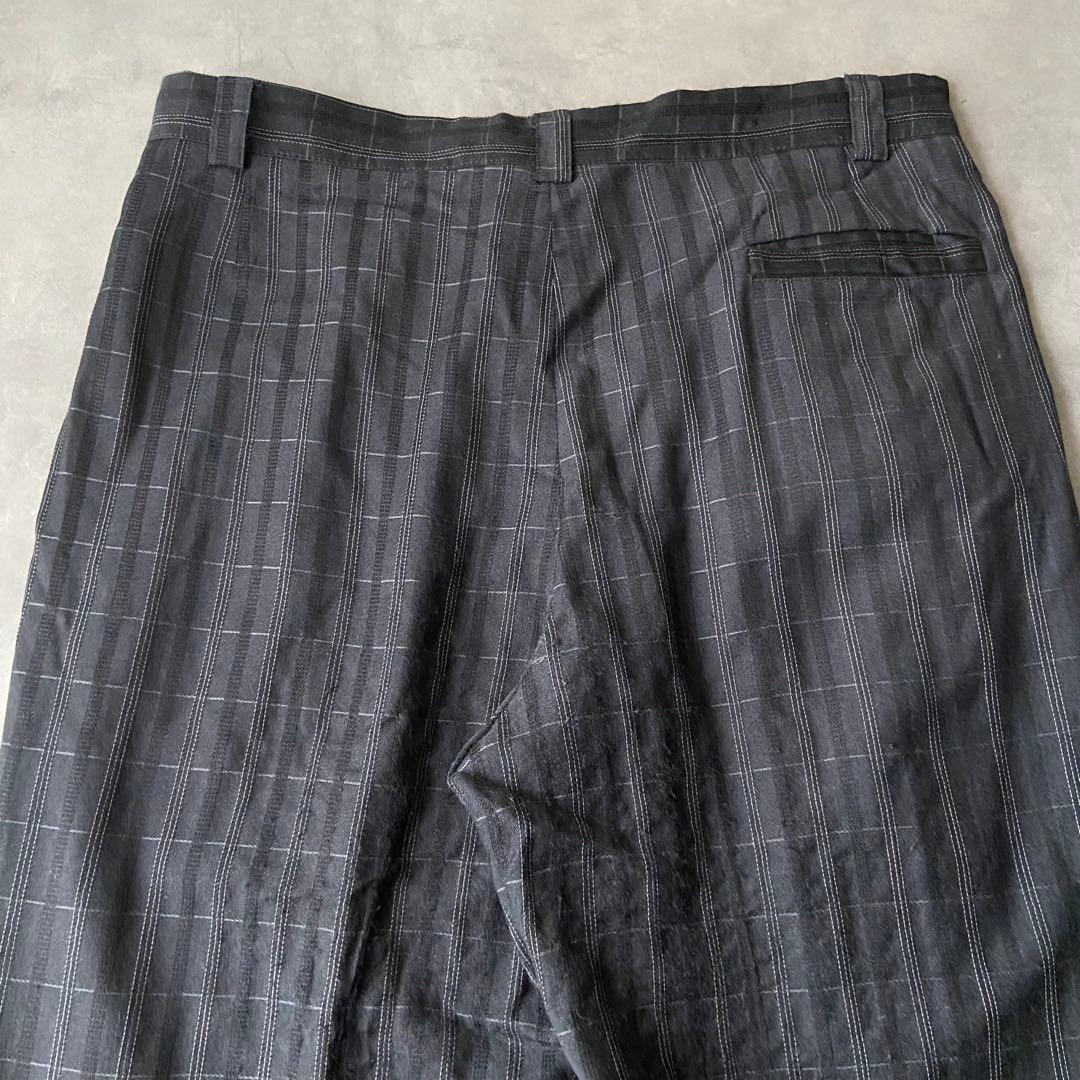 【希少】GIANNI VERSACE ダブルセットアップスーツ チェックAW98