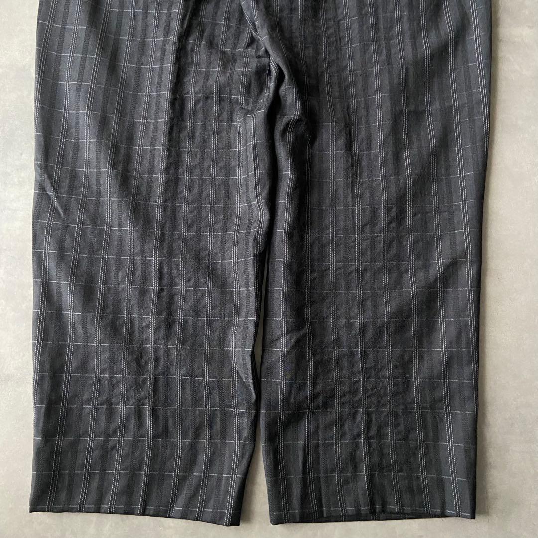 【希少】GIANNI VERSACE ダブルセットアップスーツ チェックAW98