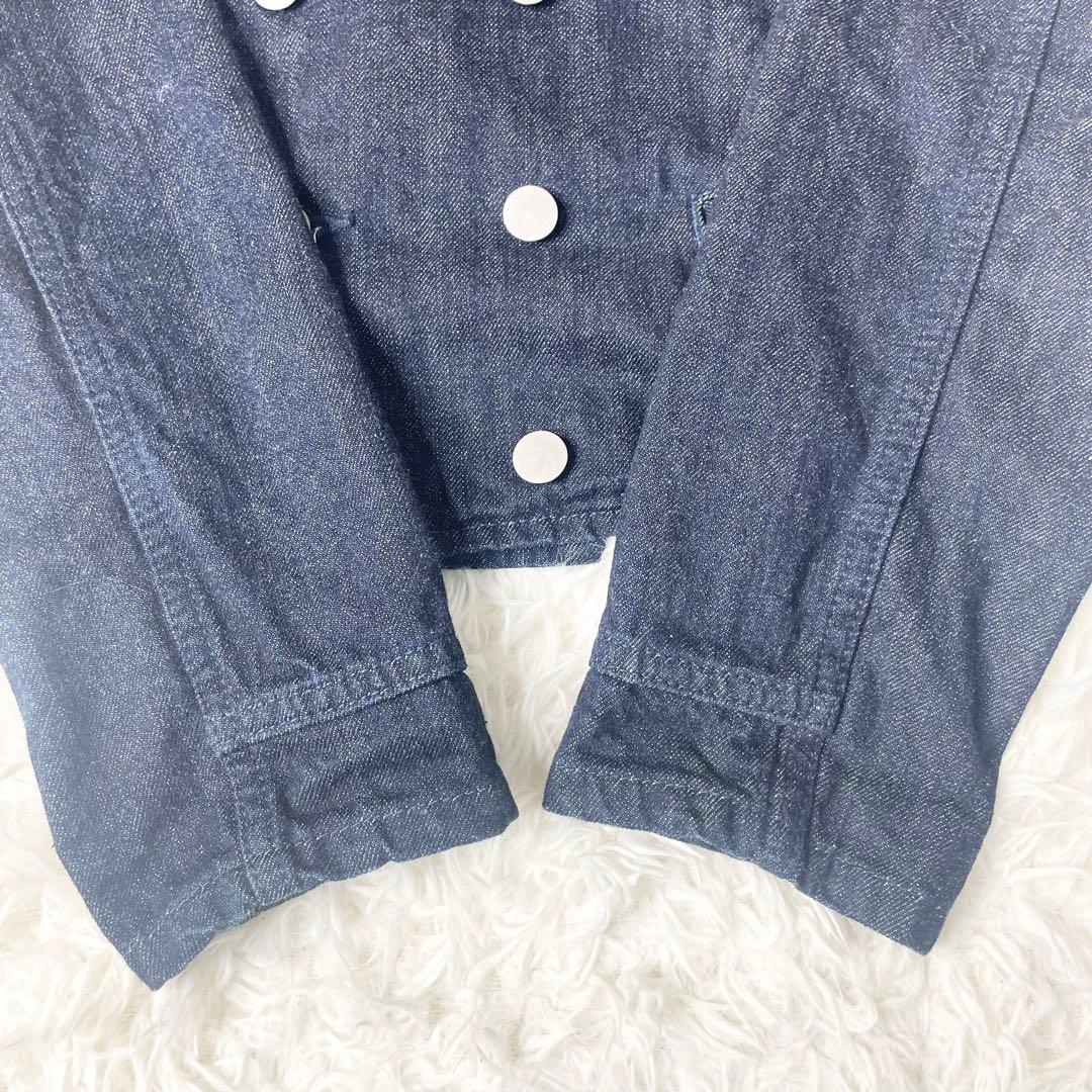 【極美品】si-si-si Comfort ダブル デニムジャケット M