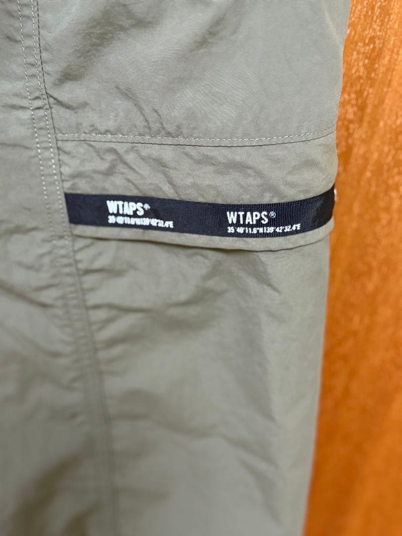 WTAPS TROUSERS / NYLON. WEATHER オリーブ