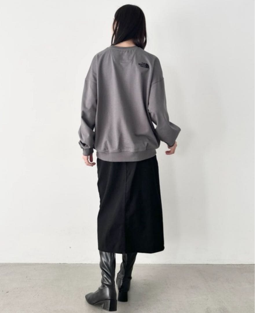 男女兼用 THE NORTH FACE ホワイトレーベル スウェット グレー M