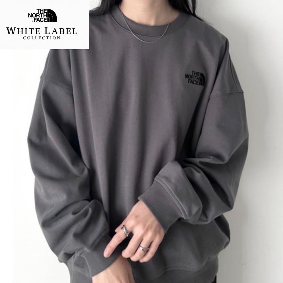 男女兼用 THE NORTH FACE ホワイトレーベル スウェット グレー M