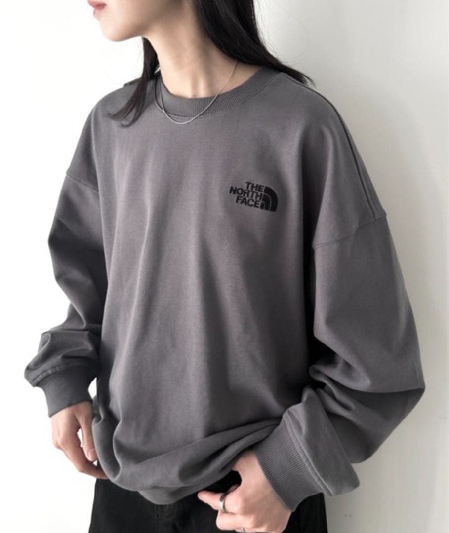 男女兼用 THE NORTH FACE ホワイトレーベル スウェット グレー M