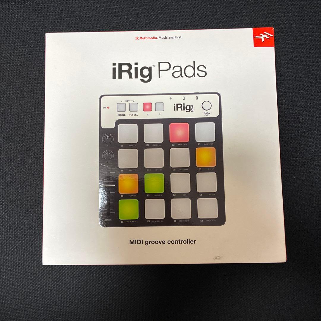 【新品未使用】iRig Pads MIDIグルーヴコントローラー