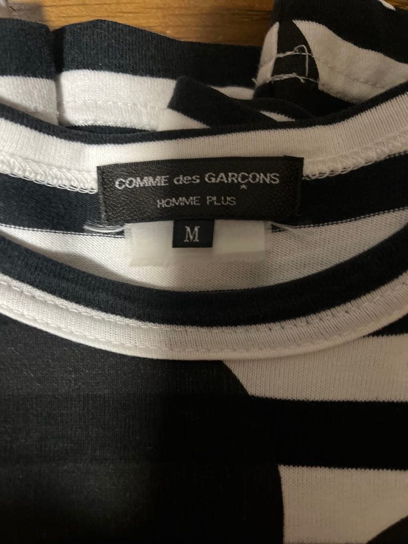 COMME des GARÇONS HOMME PLUS ロンＴドットボーダー