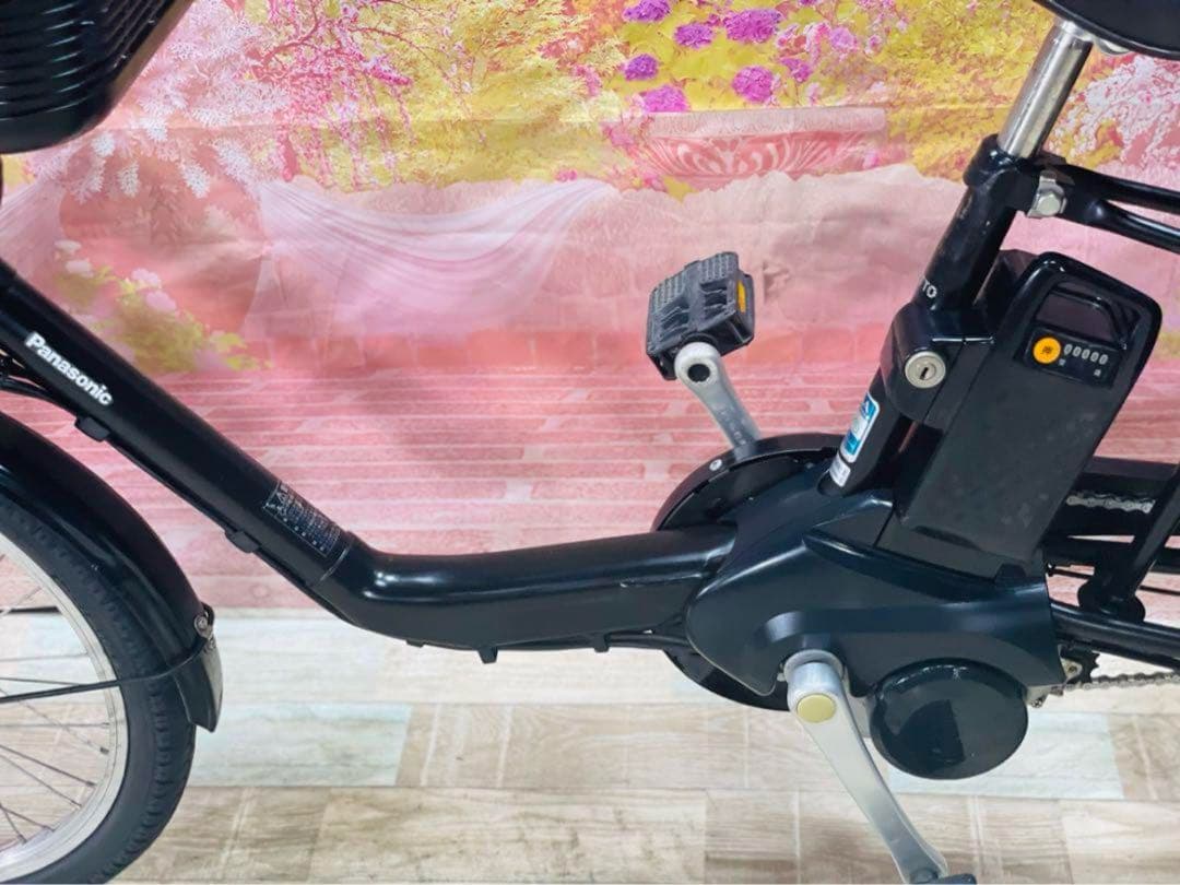 K2376 電動自転車パナソニック ギュット 子供乗せ 20インチ 送料無料