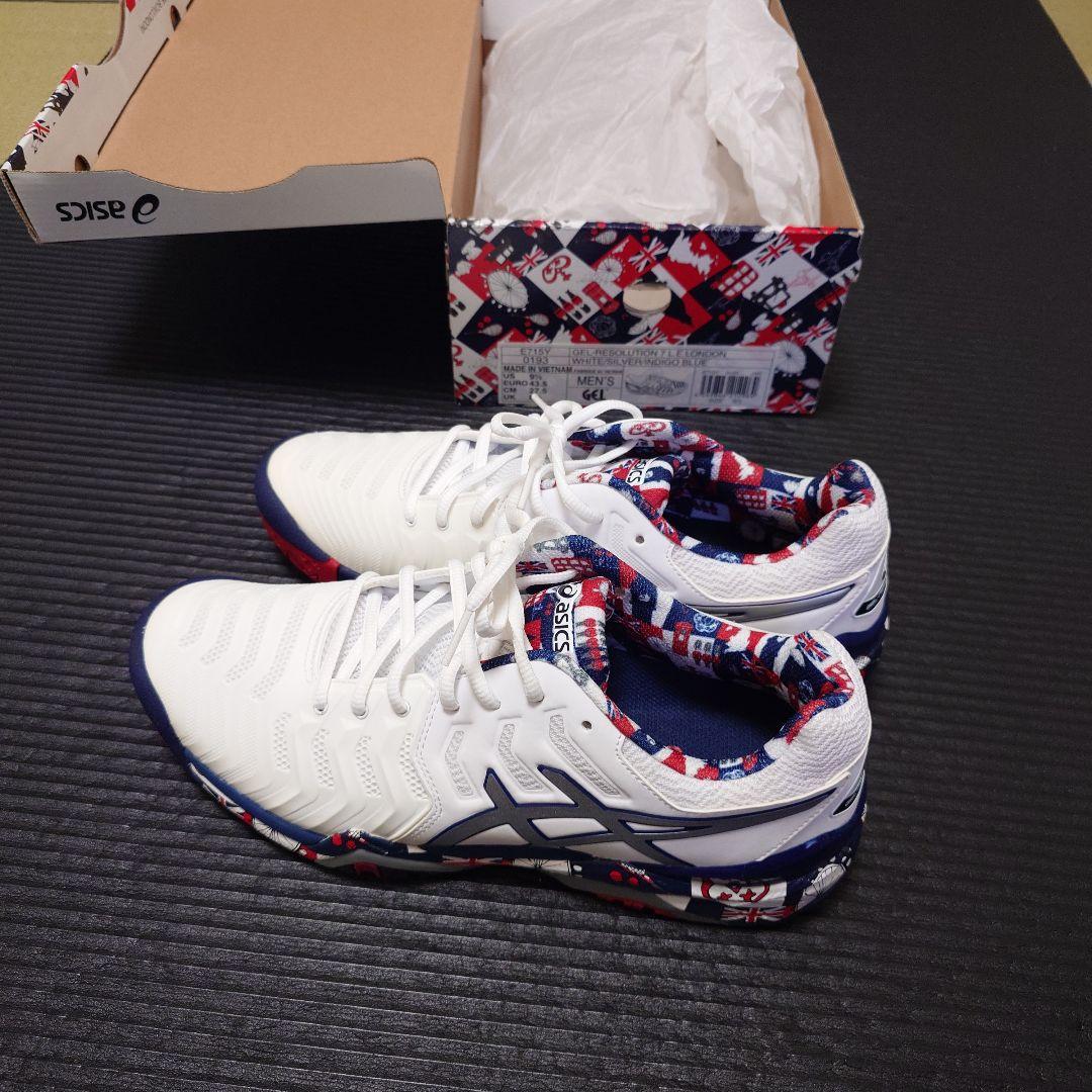 ASICS GEL-RESOLUTION 7 LONDON 　未使用品