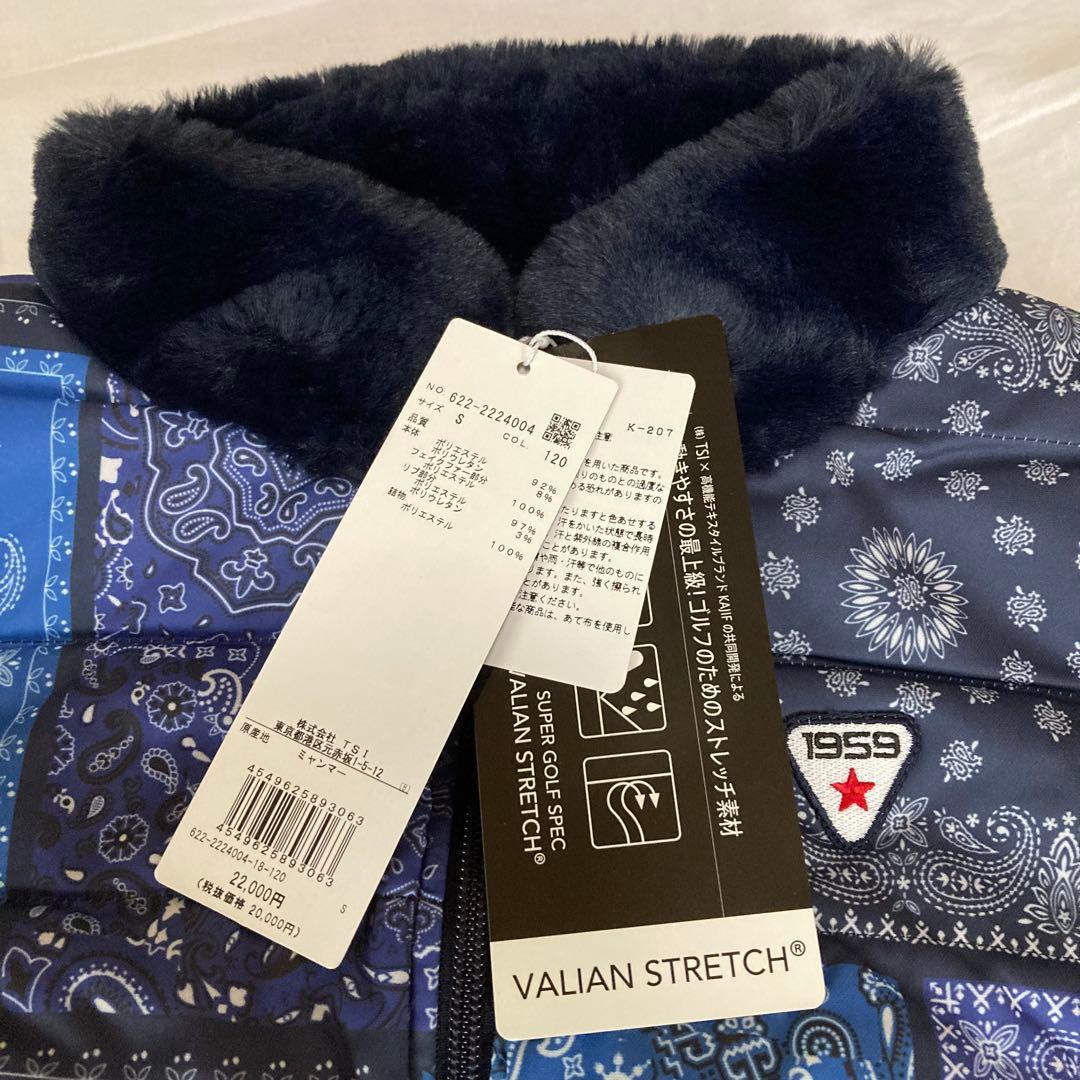 新品タグ付　PING ピン　ゴルフウエア　レディース　中綿ワンピース　Sサイズ