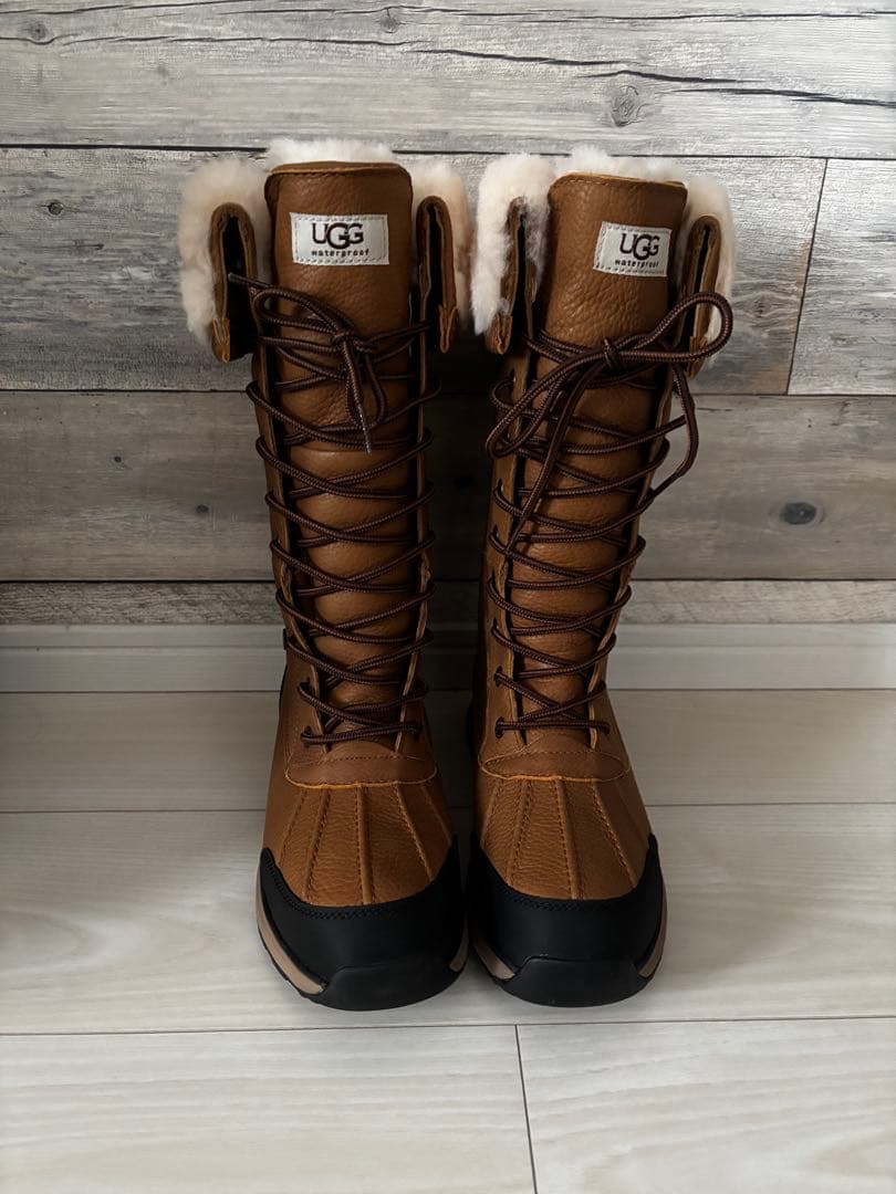 UGG ファー付きロング スノーブーツ　新品未使用