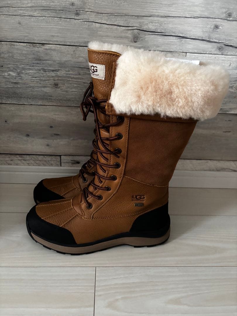 UGG ファー付きロング スノーブーツ　新品未使用