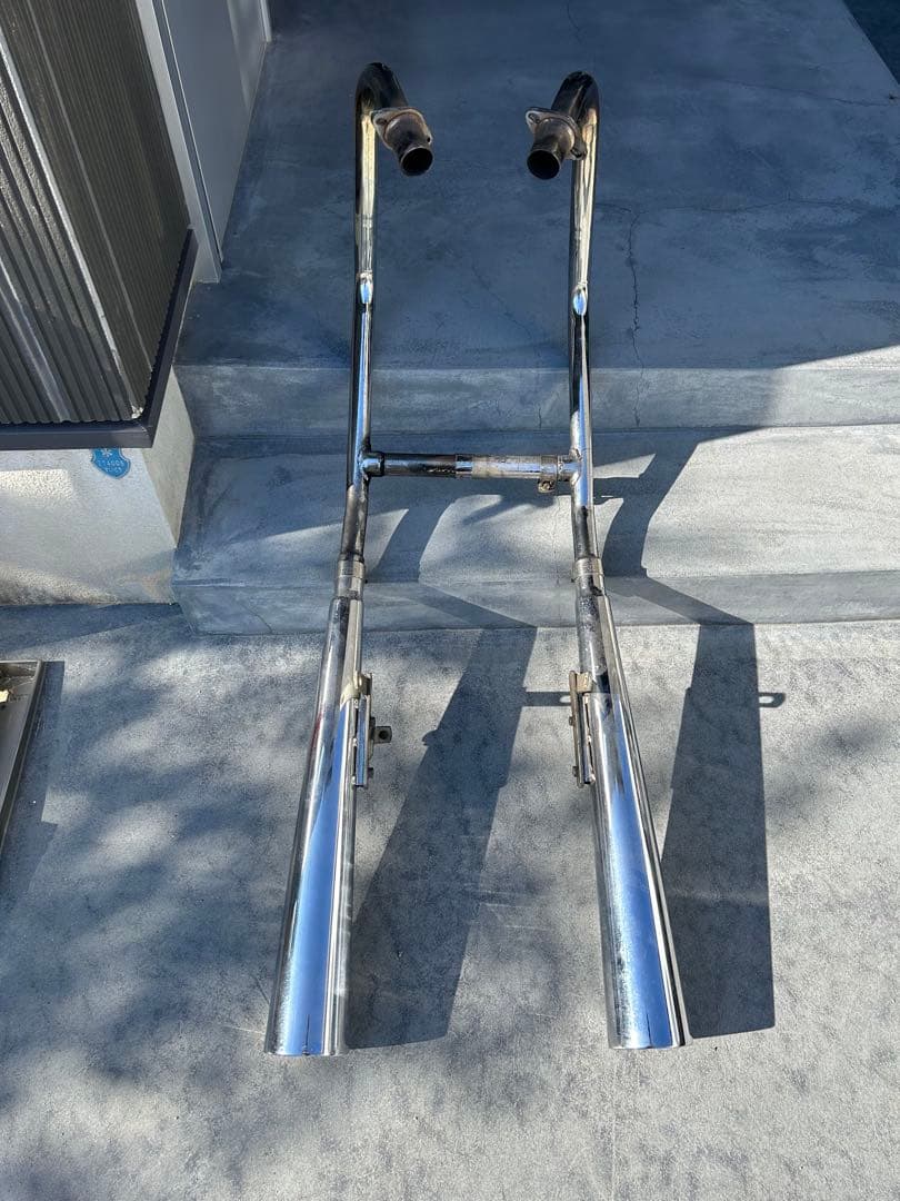 ステンレス ダブルエンドマフラー　CB400T