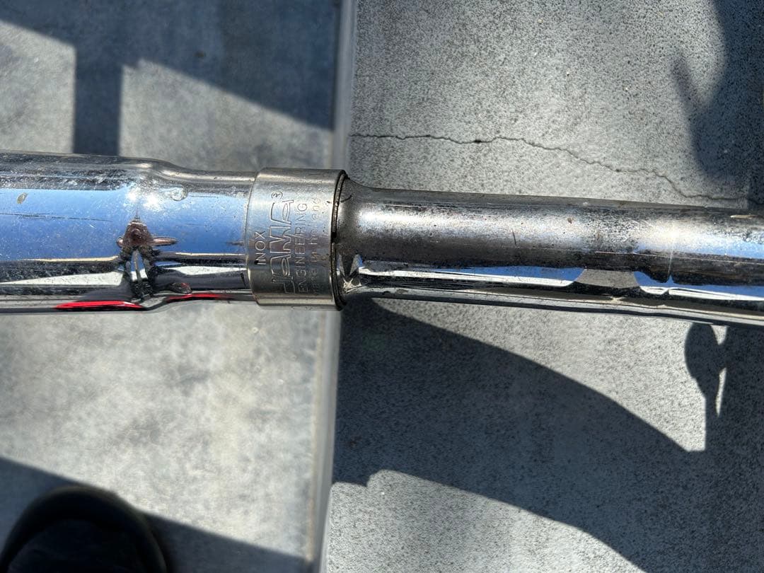 ステンレス ダブルエンドマフラー　CB400T