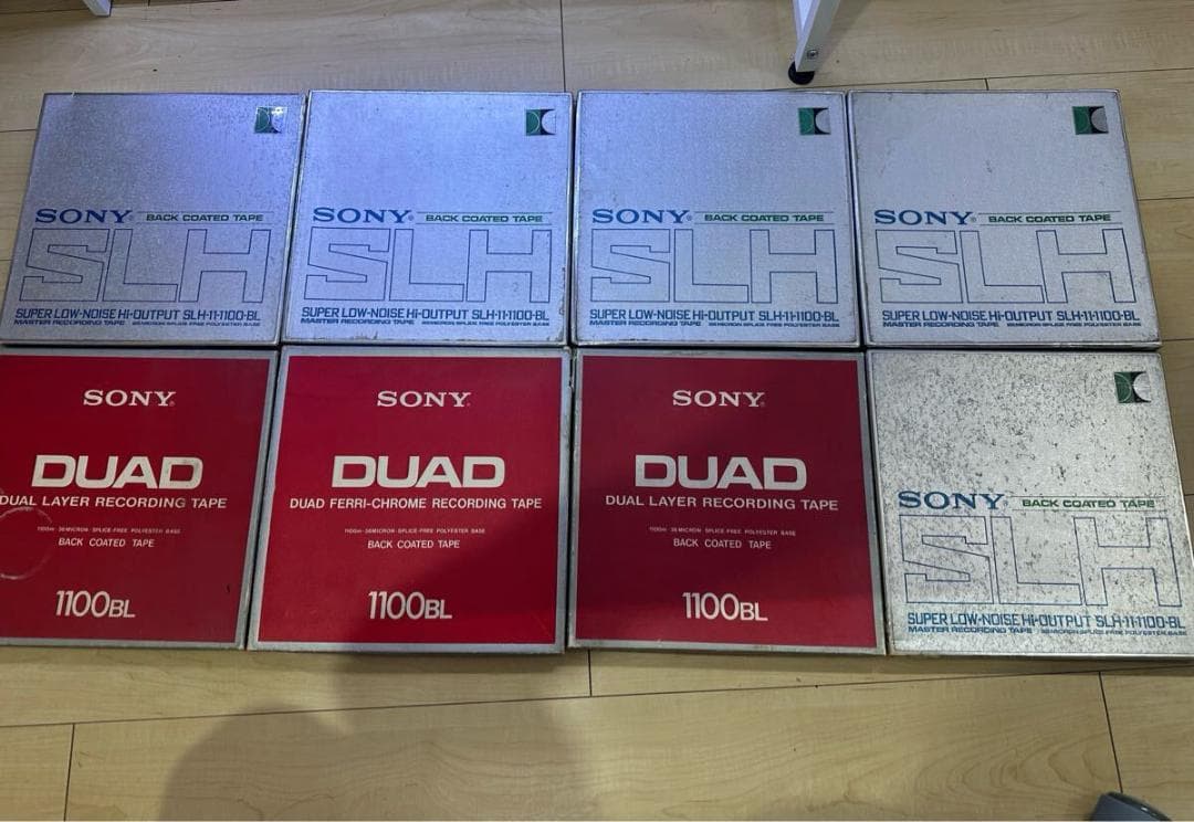 T*y様 SONY　SLH-11　DUAD-11・SCOTCH 磁気テープセット