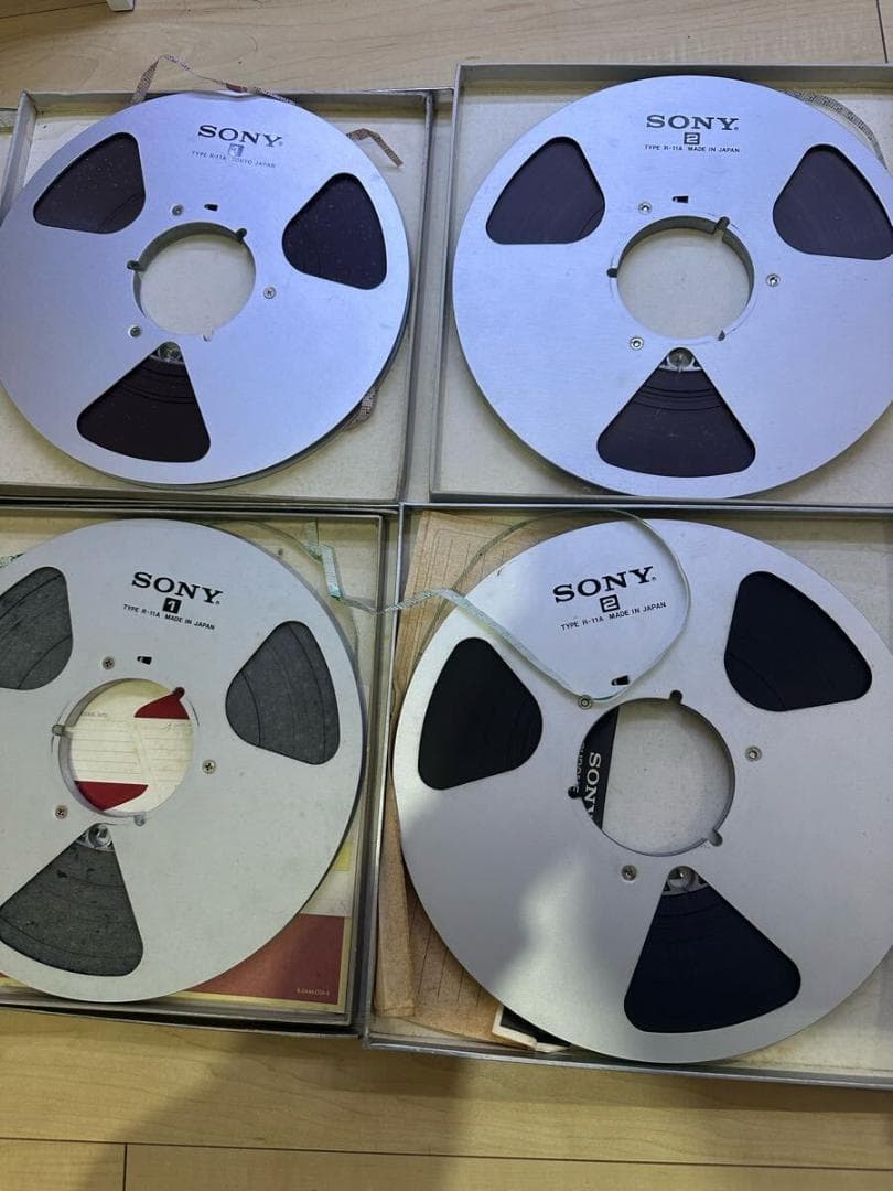 T*y様 SONY　SLH-11　DUAD-11・SCOTCH 磁気テープセット