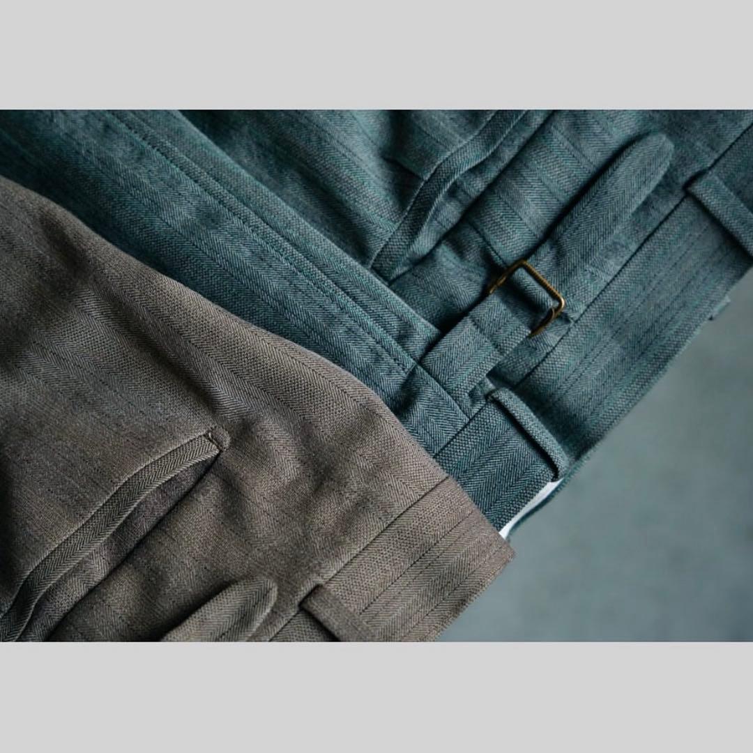 MAATEE&SONS JEFFELY 撚杢ヘリンボーン 25ss