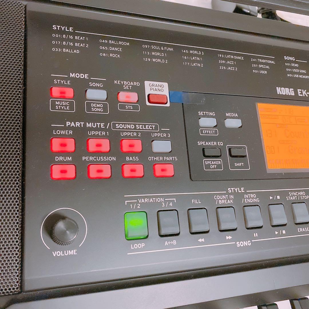 KORG EK-50 61鍵 電子キーボード 電子ピアノ