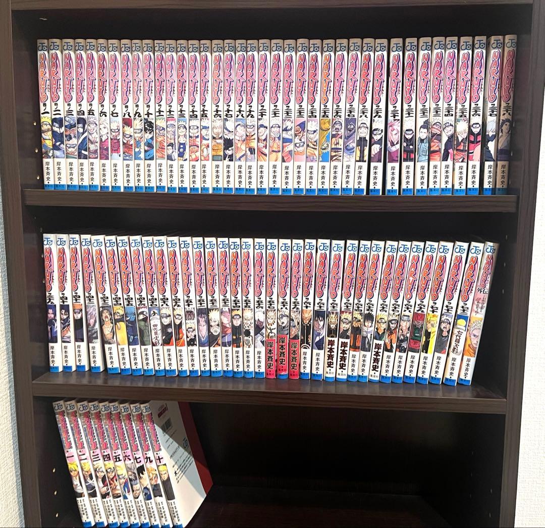 NARUTO 1〜72巻 全巻+外伝 BORUTO 1〜10巻