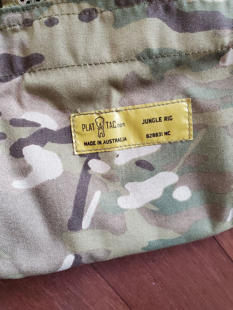 実物 PLATATAC Jungle Rig FLC マルチカム ベスト