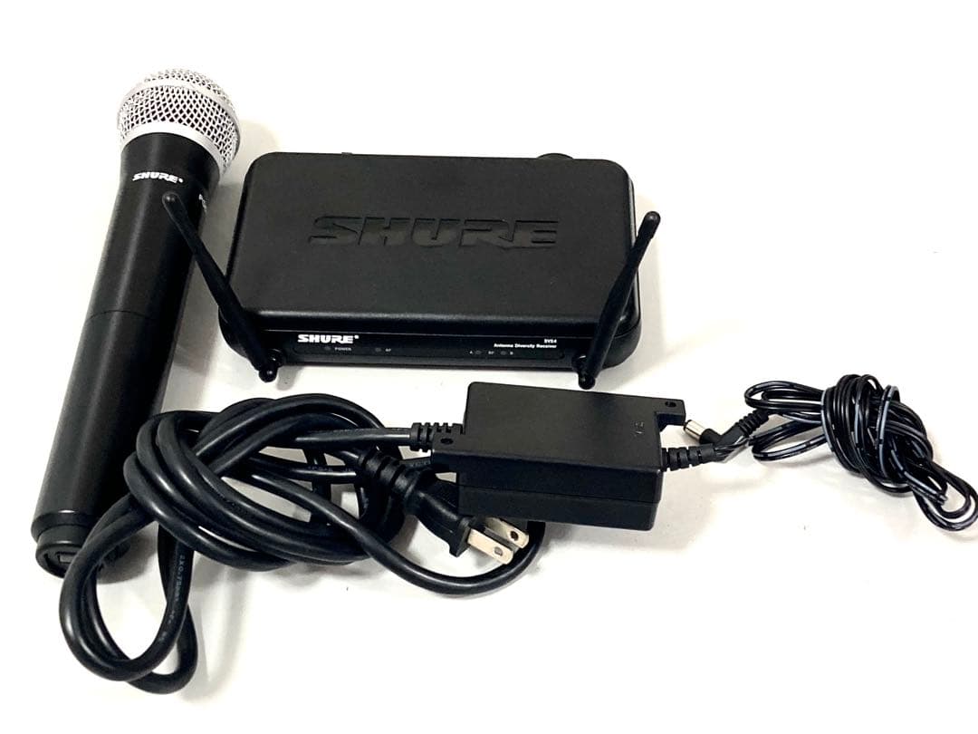 SHURE SVX4/PG58 ワイヤレスマイクセット