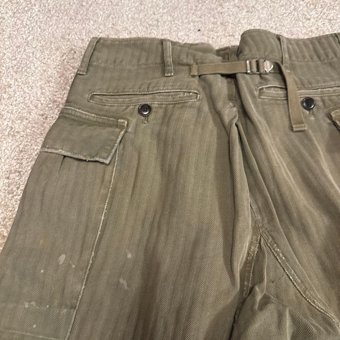 パンツ VETERANS SHORTS CRASH FW19