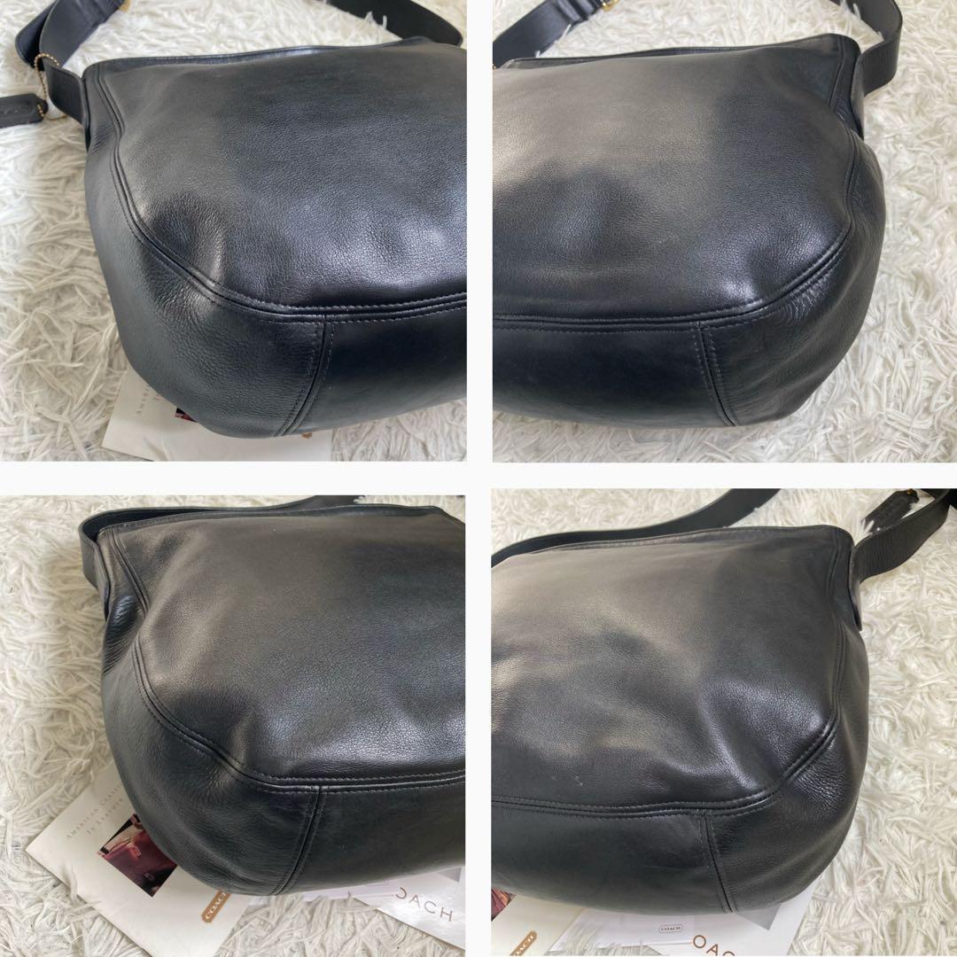 極美品 vintage coach old soho shoulder 黒