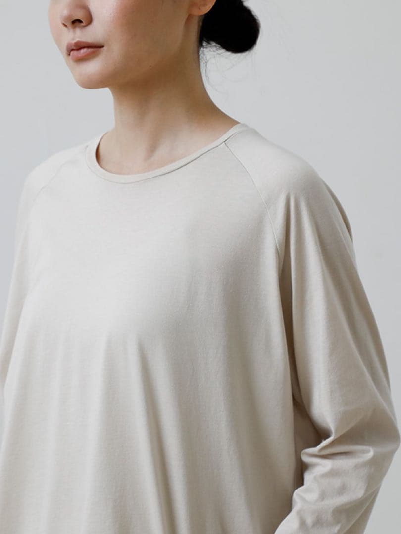 【新品未使用】evam eva ラグラン プルオーバー カットソー