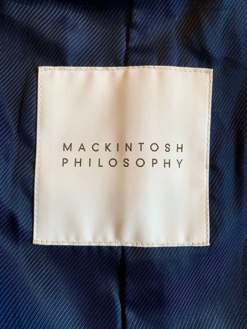 kikurinMACKINTOSH マッキントッシュ ピーコート ネイビー