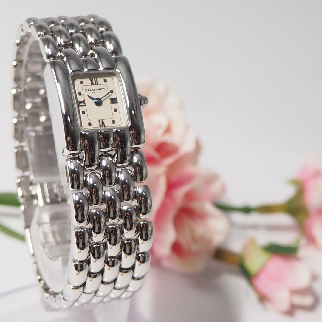 新同品 ショーメ CHAUMET ケイシス スクエア レディース 腕時計 389