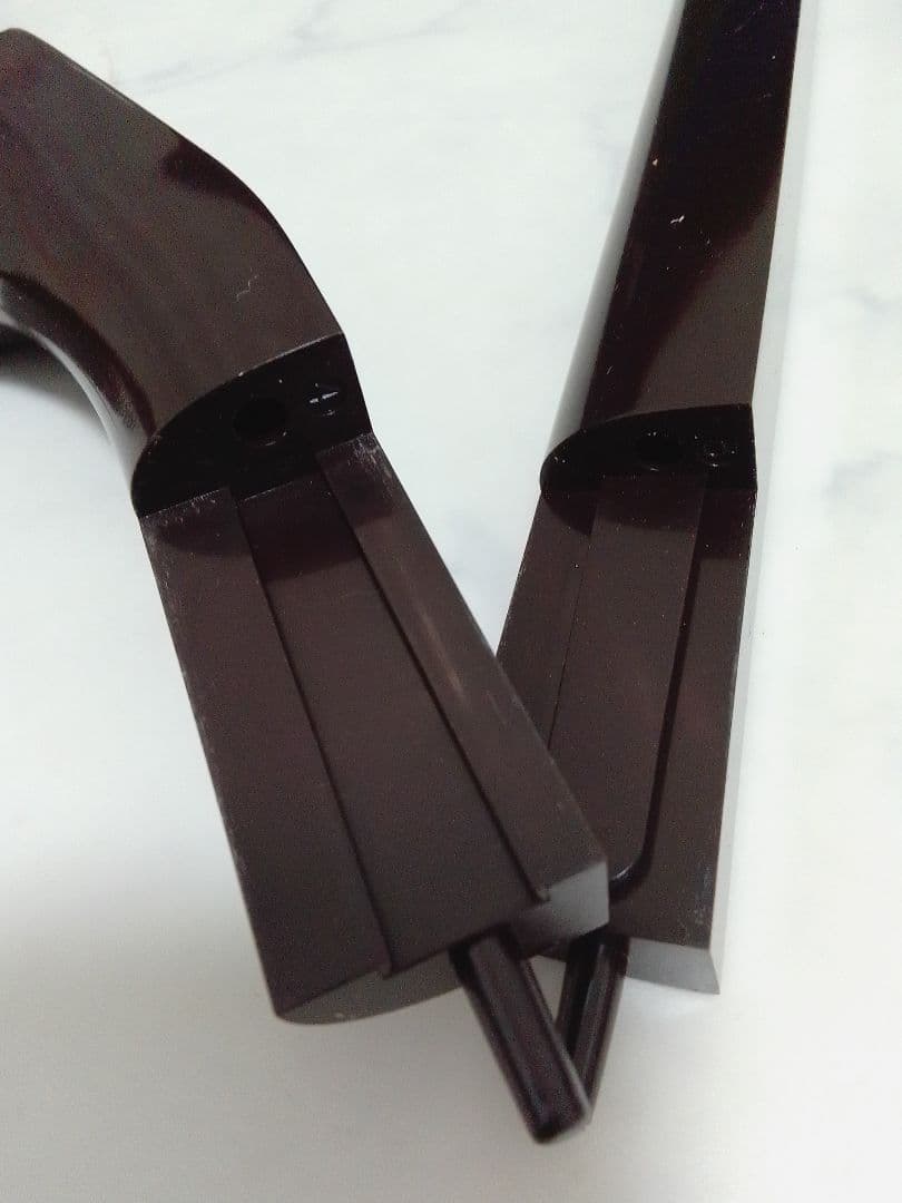 樹脂製 三味線 中棹 皮破れなし 全長約98cm 棹幅約26mm プラスチック製