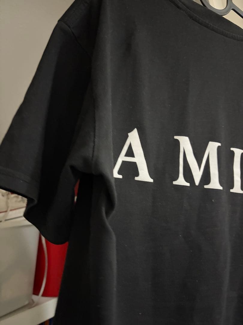 AMIRI MMロゴ Tシャツ 黒