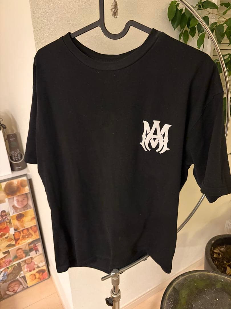 AMIRI MMロゴ Tシャツ 黒