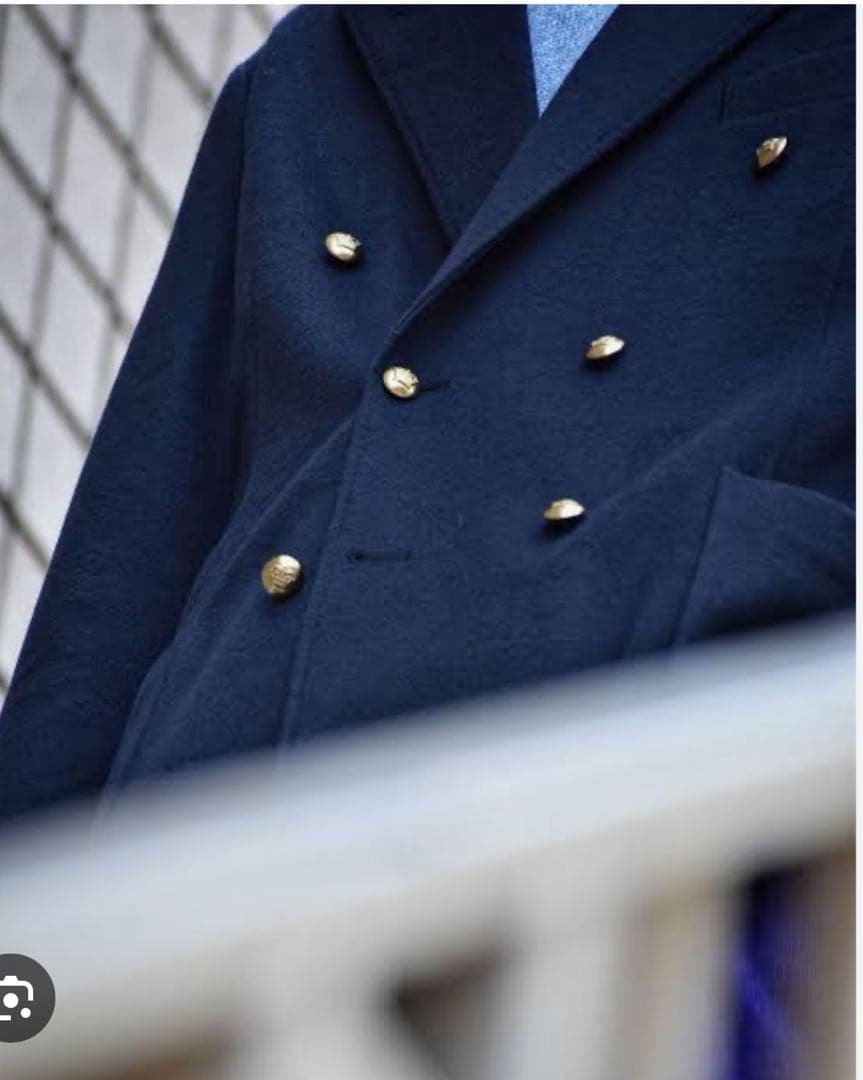 MAATEE&SONS カシミヤ ダブルブレスト ジャケット 3