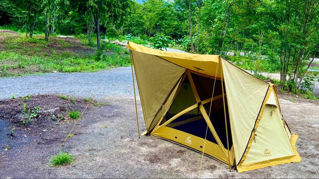 タイムセール！送料込！新品 icamp テント　ラクバイン　キャンプ　アウトドア