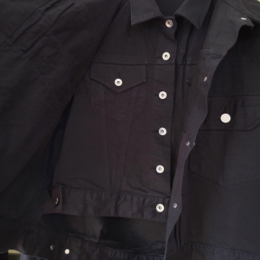 名作 sacai 20ss ダブル レイヤード デニムジャケット サイズ 3